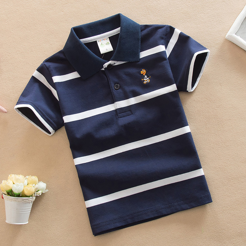 Summer Clothing Baby - Yaz Erkek Polo Gömlek Kısa Kollu