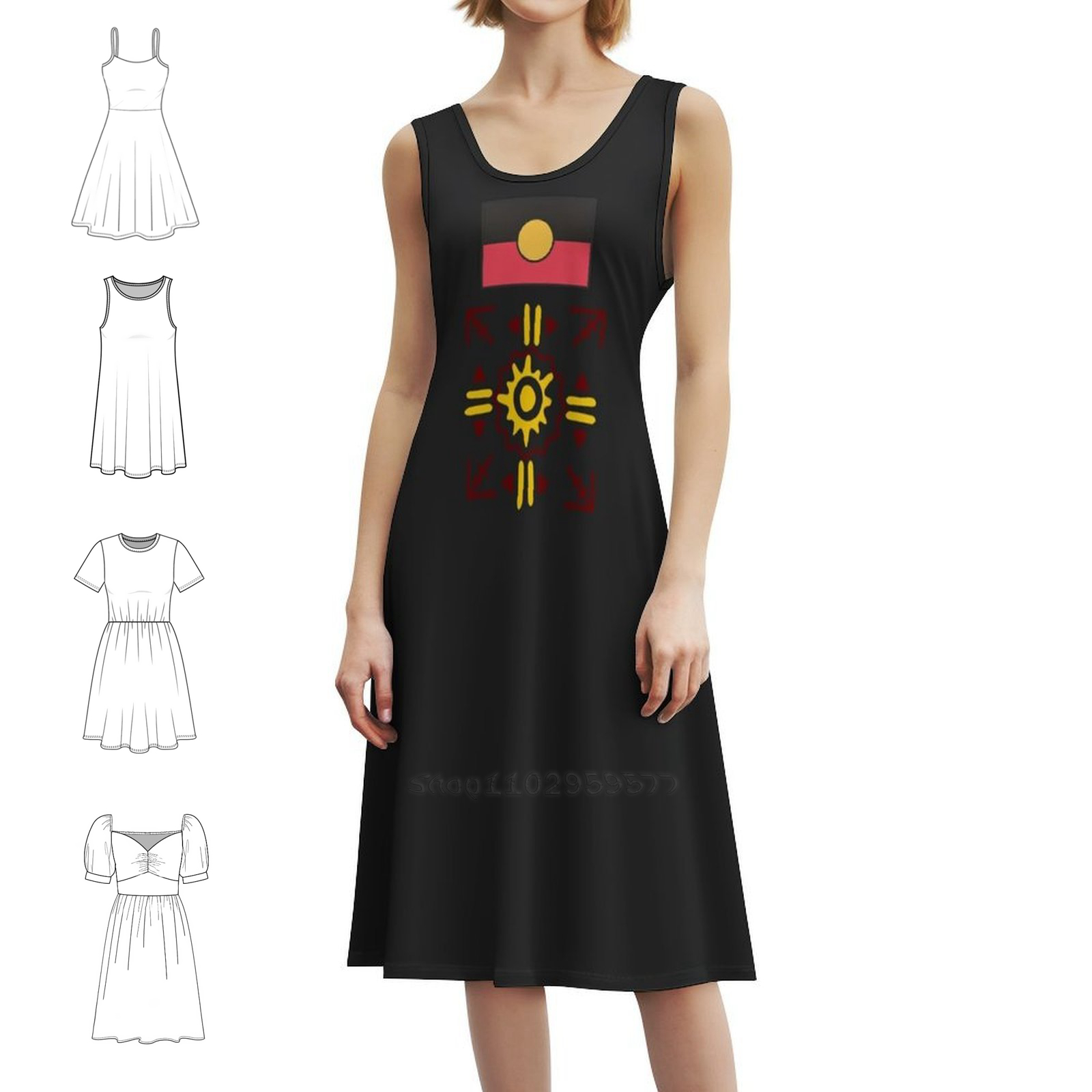Summer Clothing Women Australia - Aborijin Preppy Tarzı Mini Elbise Kadınlar