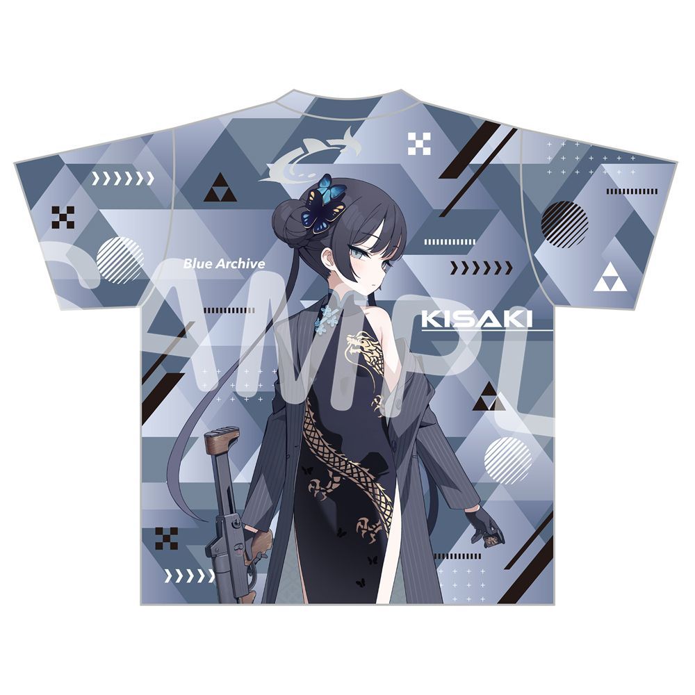 Summer Clothing Petite - Mavi Arşiv Ryūge Kisaki Grafik T