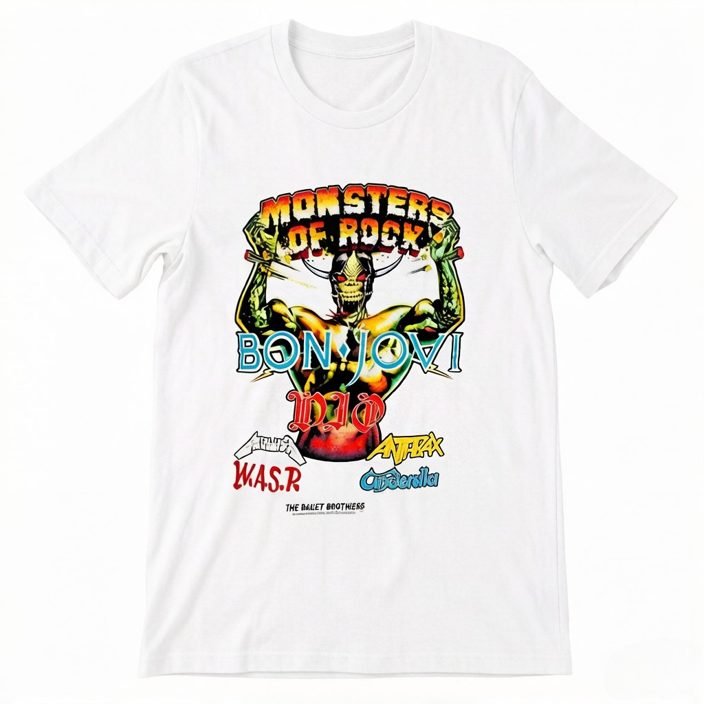 Womens Summer Clothing Uk - Yaz MONSTERS OF ROCK DONINGTON PARK