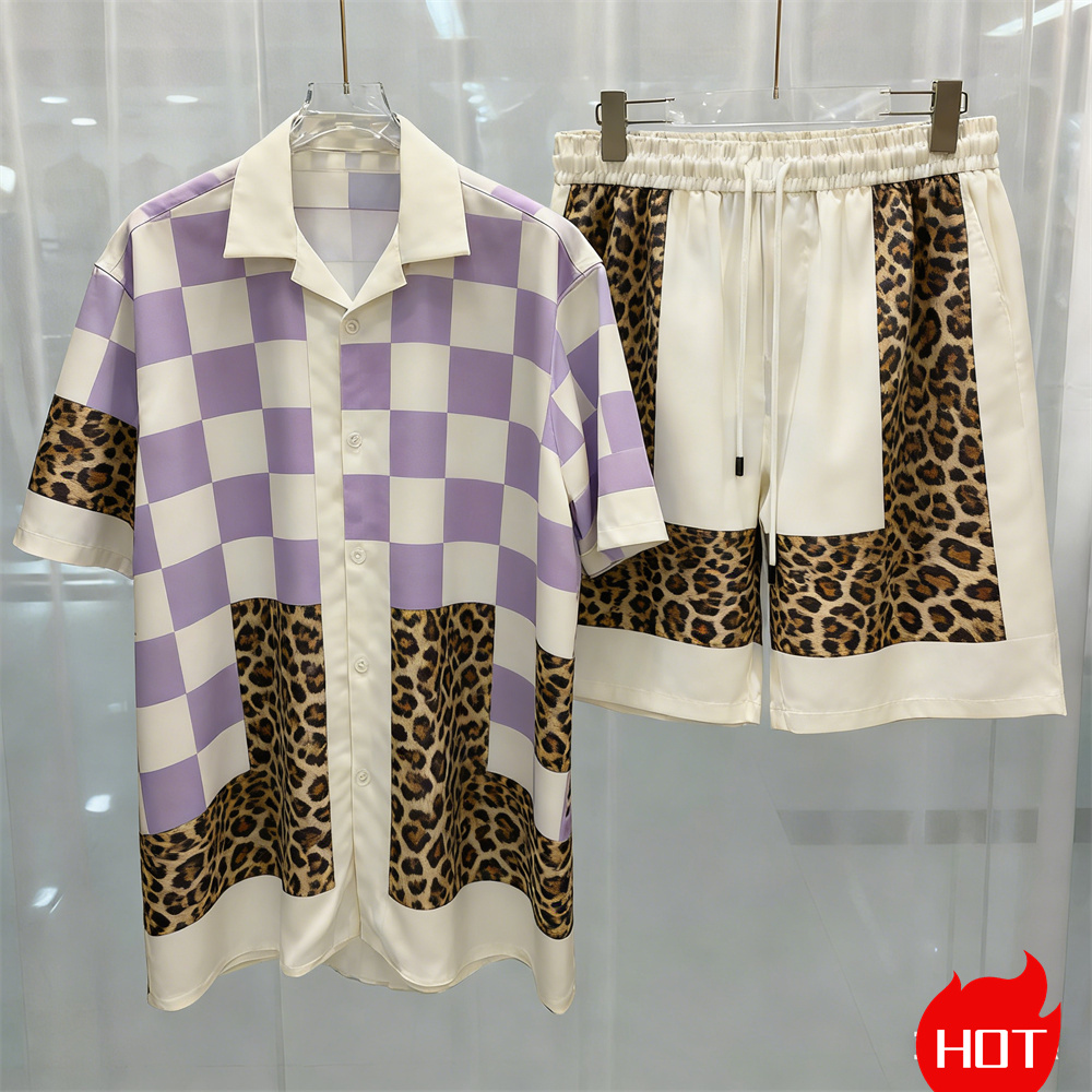 Summer Clothing Beach - Moda Yaz Erkek Gömlek Takım Elbise