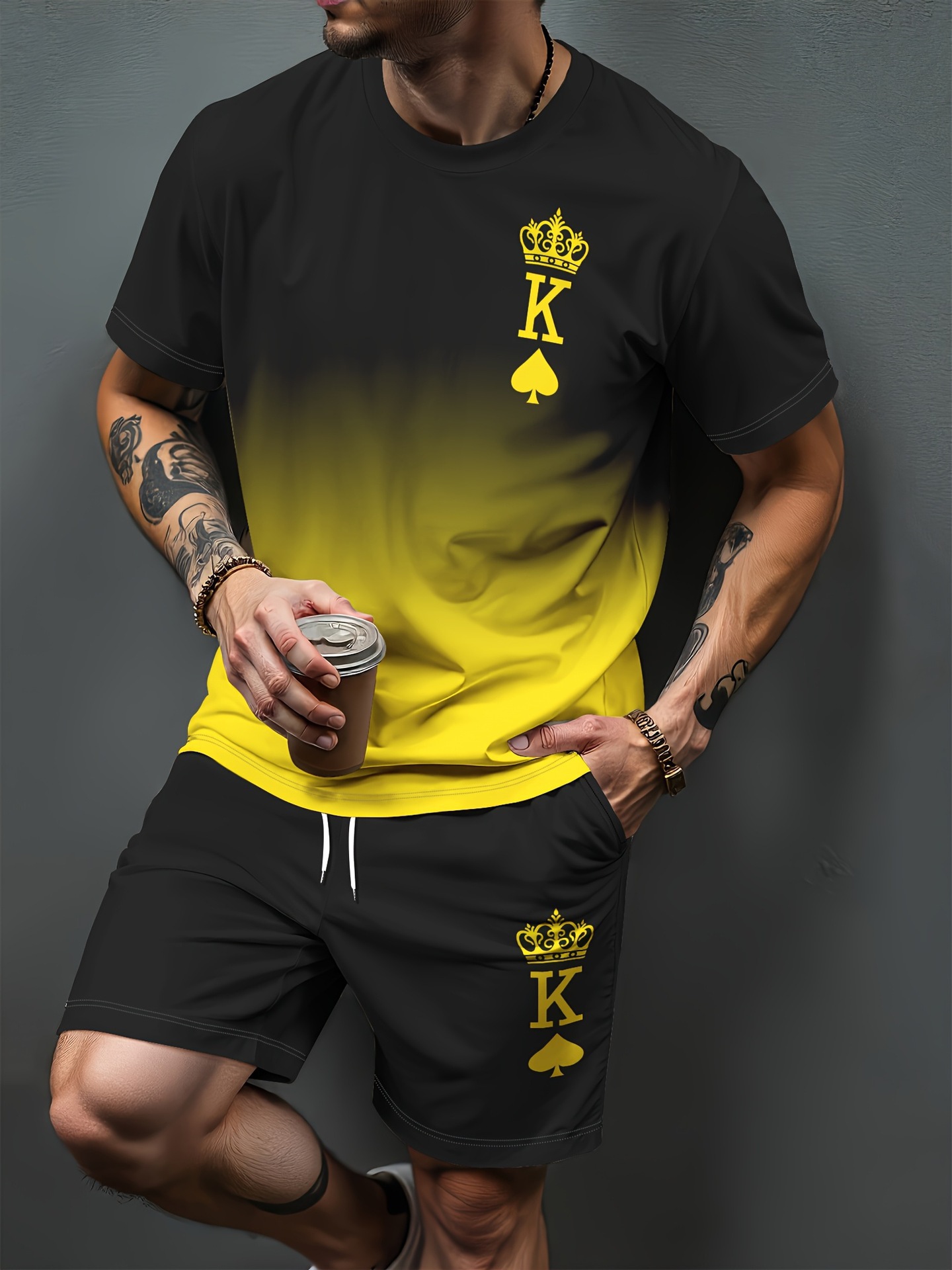 Degrade Mektup Desen 3D Baskı  - Summer Clothing Petite incelemesi ve fiyatı