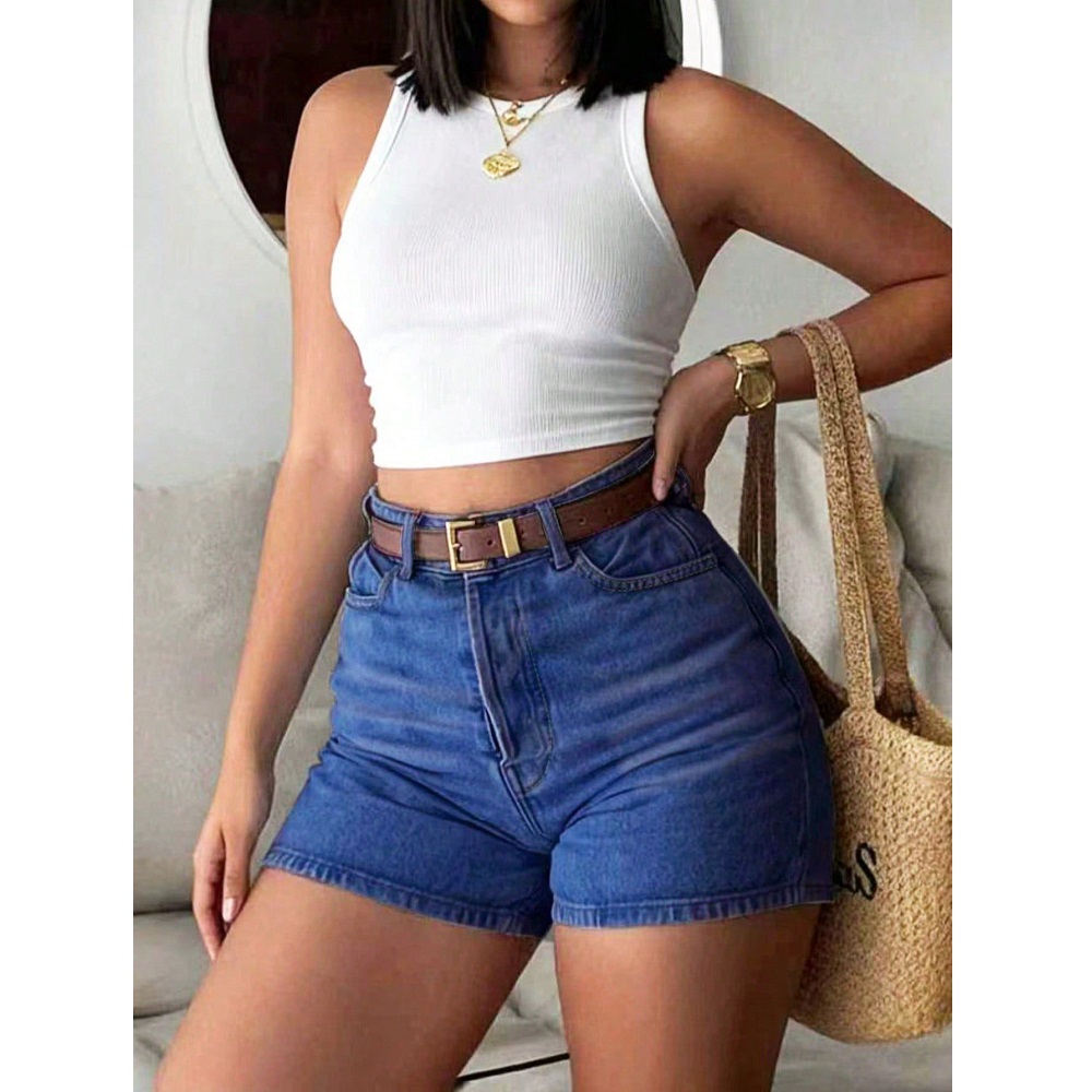 Kadınlar İçin Yazlık Kot Şort  - Summer Clothing Cheap incelemesi ve fiyatı