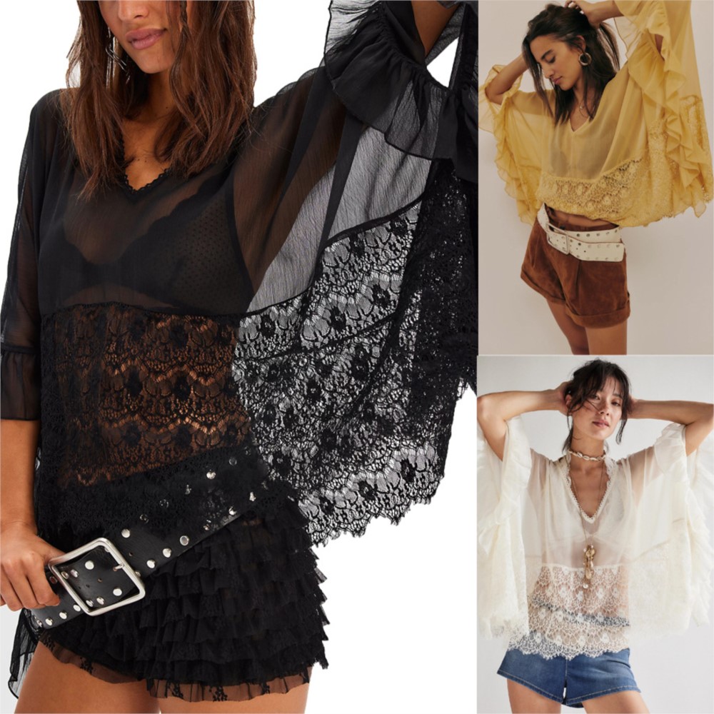 Kadınlar İçin Bol Bluz Gömlekl - Summer Clothing Holiday incelemesi ve fiyatı