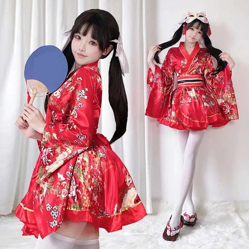 Japon modifiye Kimono elbise k - Summer Clothing Petite incelemesi ve fiyatı