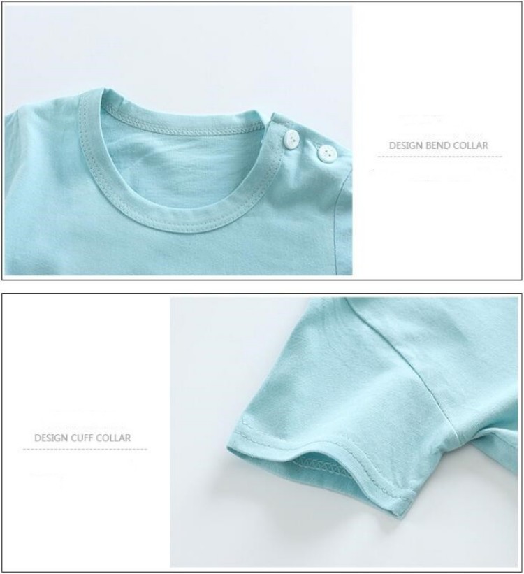Pamuk Tees + Şort 2 parçalı eş - Summer Clothing Baby incelemesi ve fiyatı