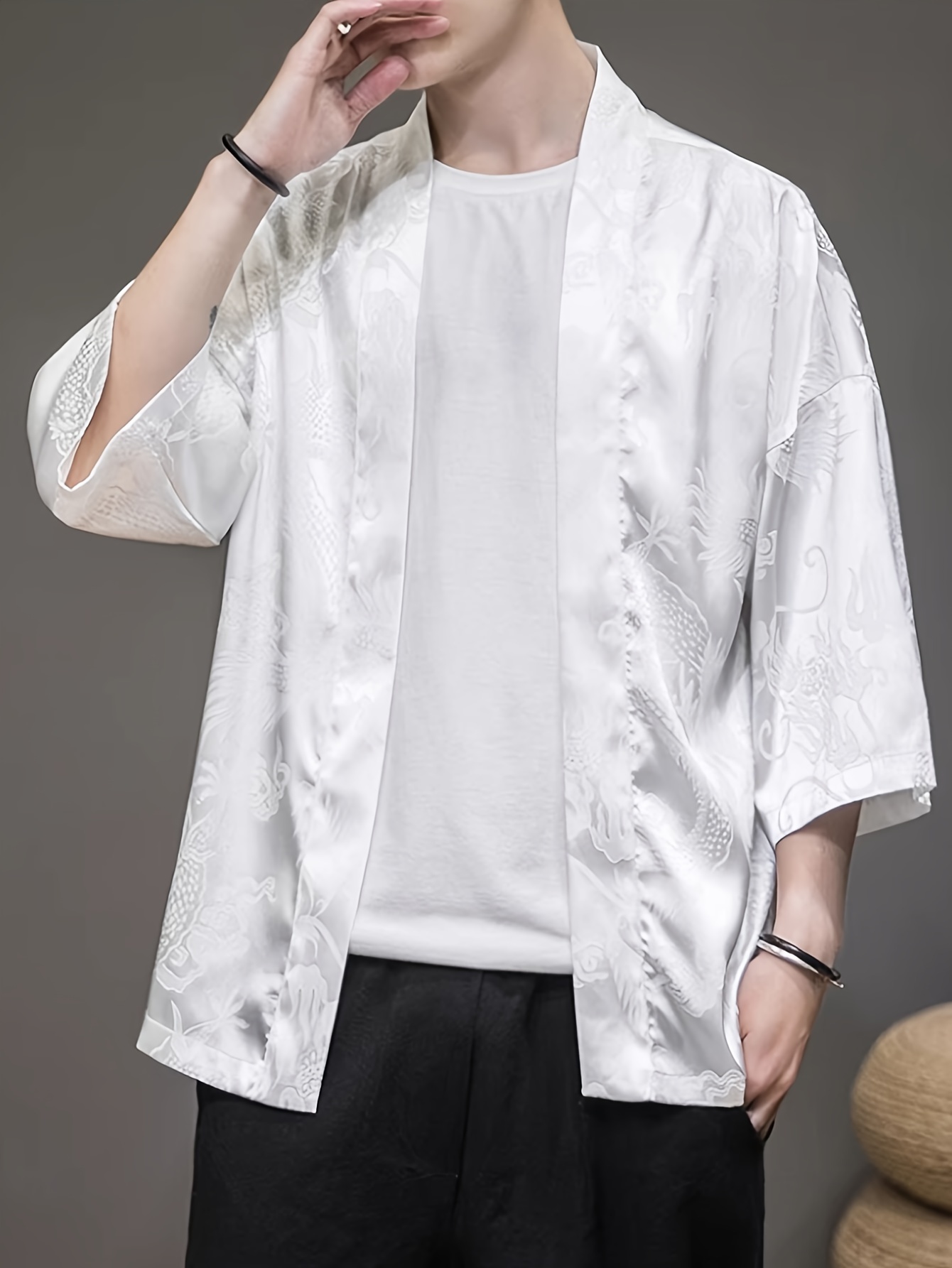 2026 Yaz Erkek Kimono 3D Baskı - Summer Clothing Design incelemesi ve fiyatı