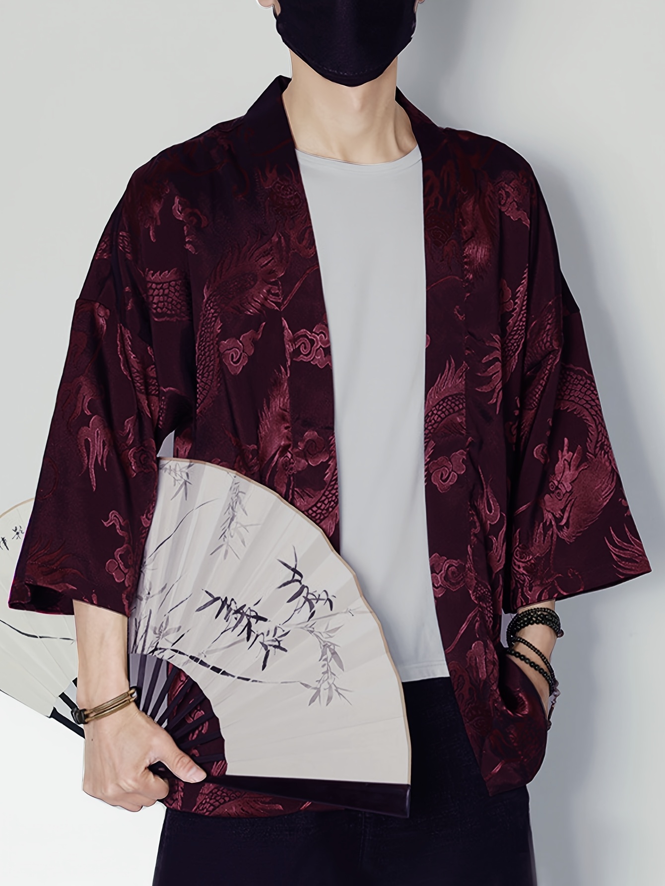 2026 Yaz Erkek Kimono 3D Baskı - Summer Clothing Design incelemesi ve fiyatı