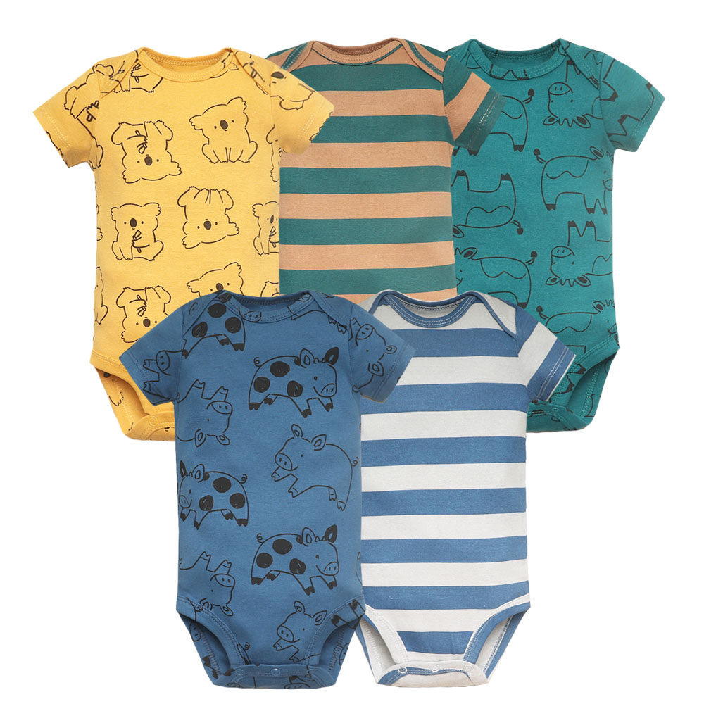 Yeni moda 5 adet/grup bebek Bo - Summer Clothing Baby Boy incelemesi ve fiyatı