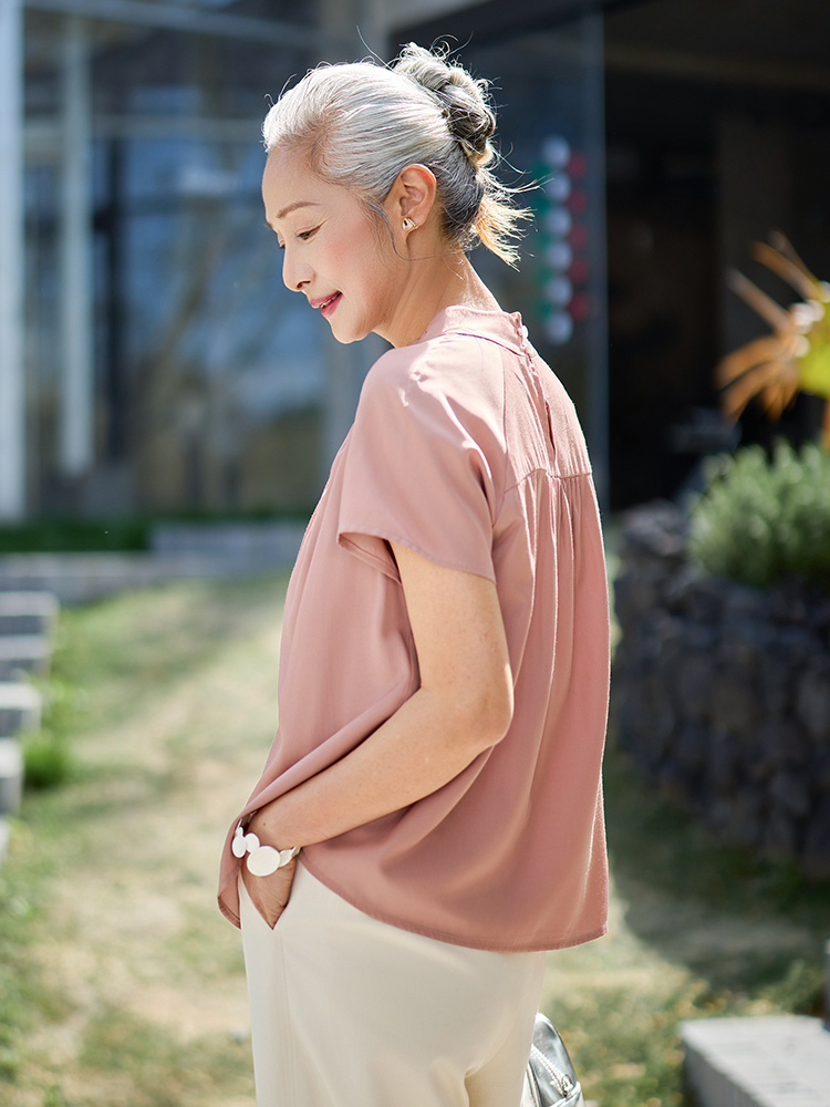 Muzhi Moda Kısa Kollu İnce Tiş - Summer Clothing Women Over 50 incelemesi ve fiyatı