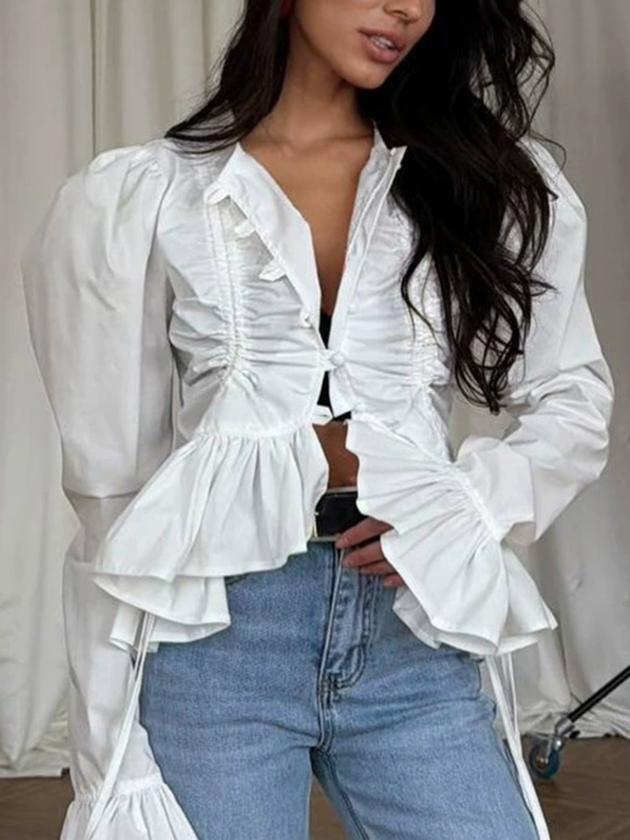 TWOTWINSTYLE Kadınlar için Kat - Tie Front Shirt incelemesi ve fiyatı