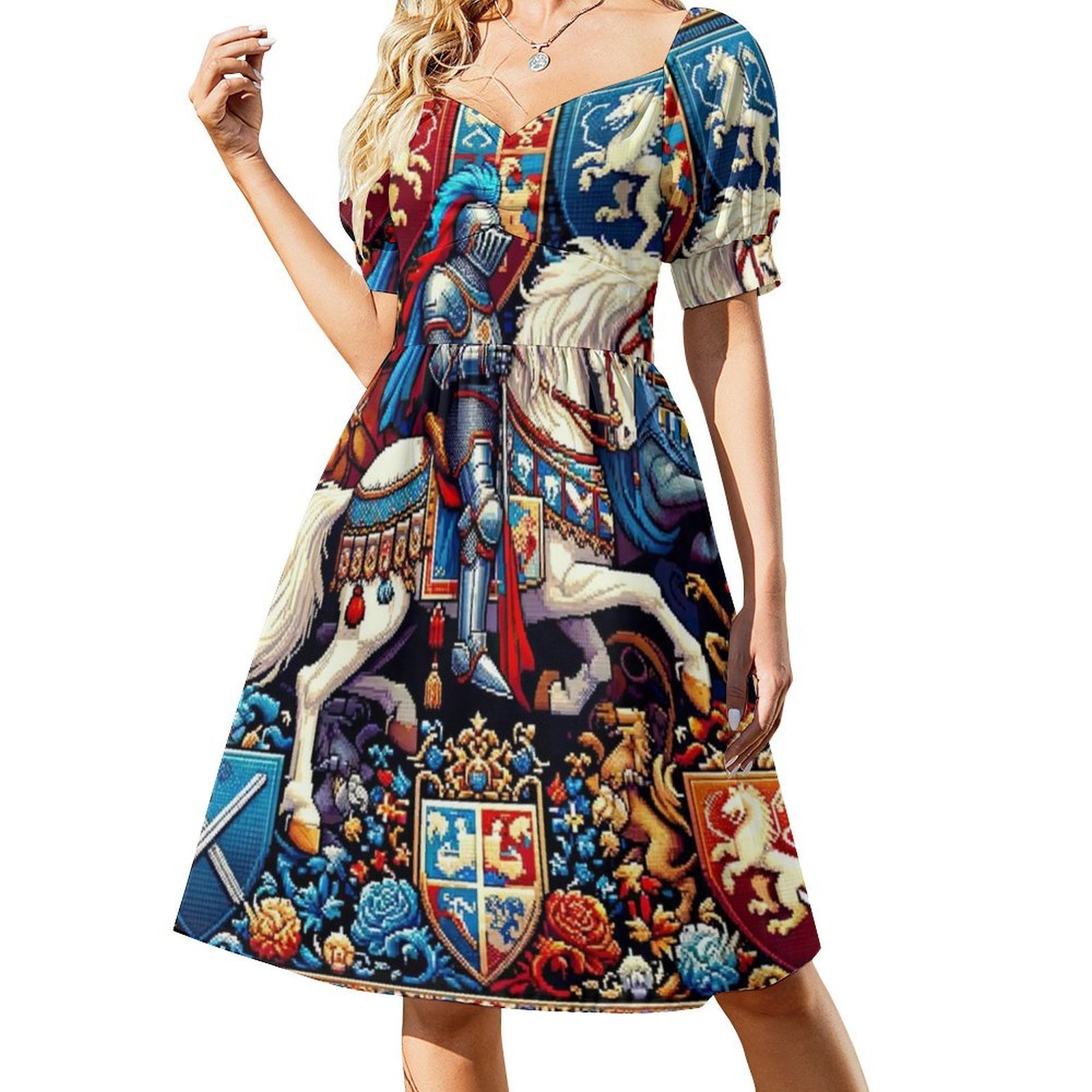 Dikişsiz Desen Şövalye Krallık - Summer Clothing Design incelemesi ve fiyatı