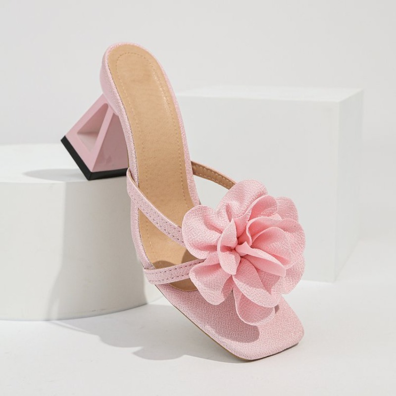 Bayan 3D Çiçek Dekor Sandalet  - Summer Clothing Petite incelemesi ve fiyatı